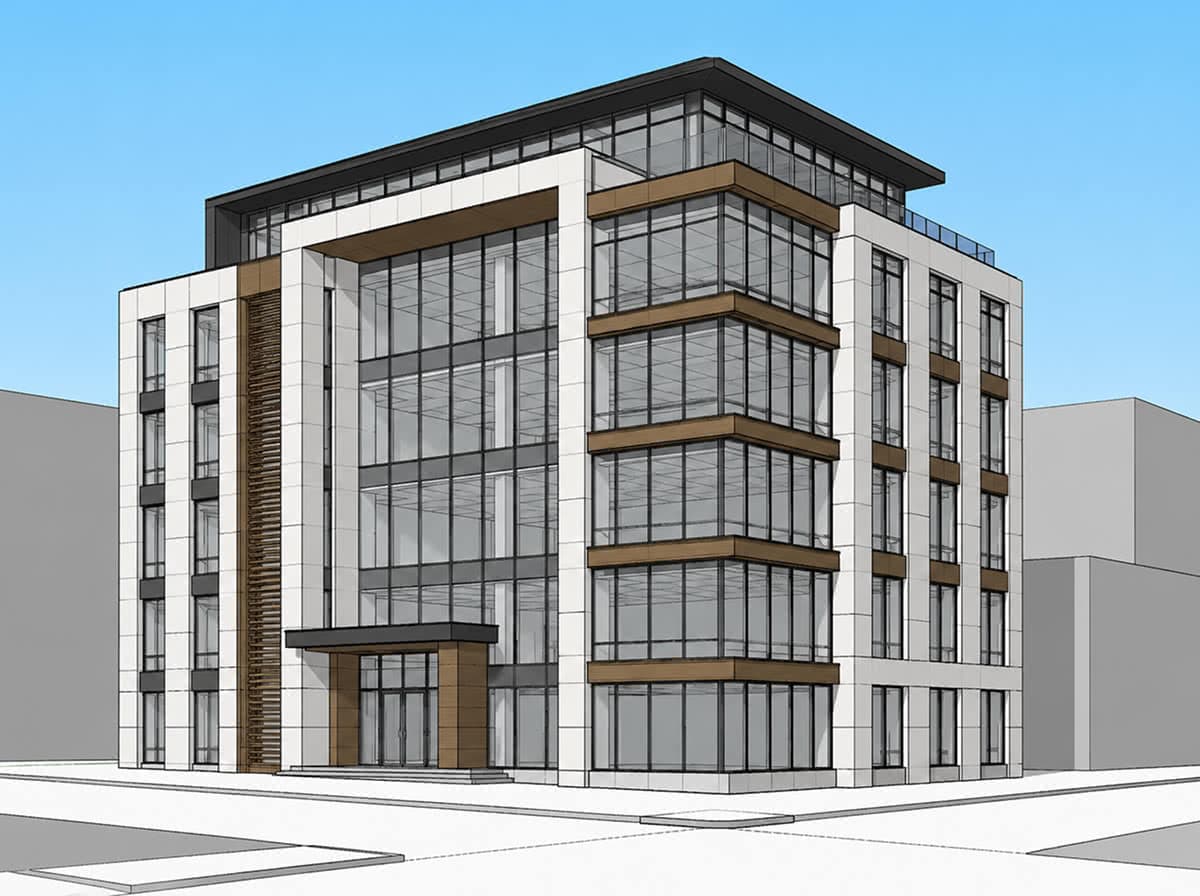 Original 3D architectural model screenshot